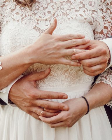 Ringtausch des Brautpaars